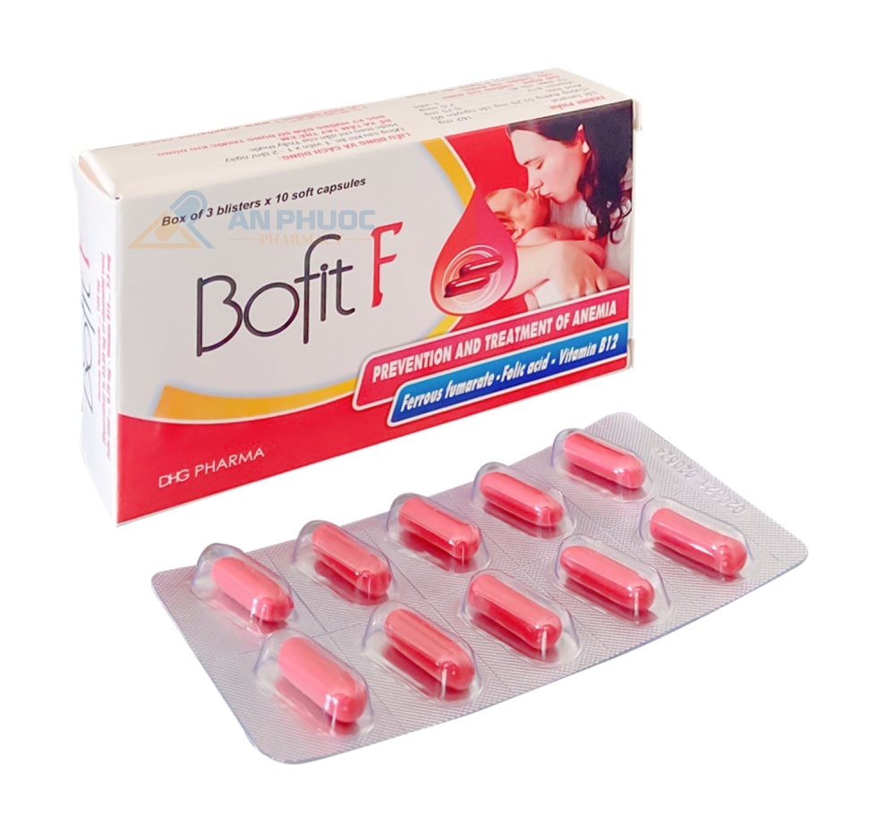 Thuốc Bổ Máu Bofit F™ | Sắt fumarat