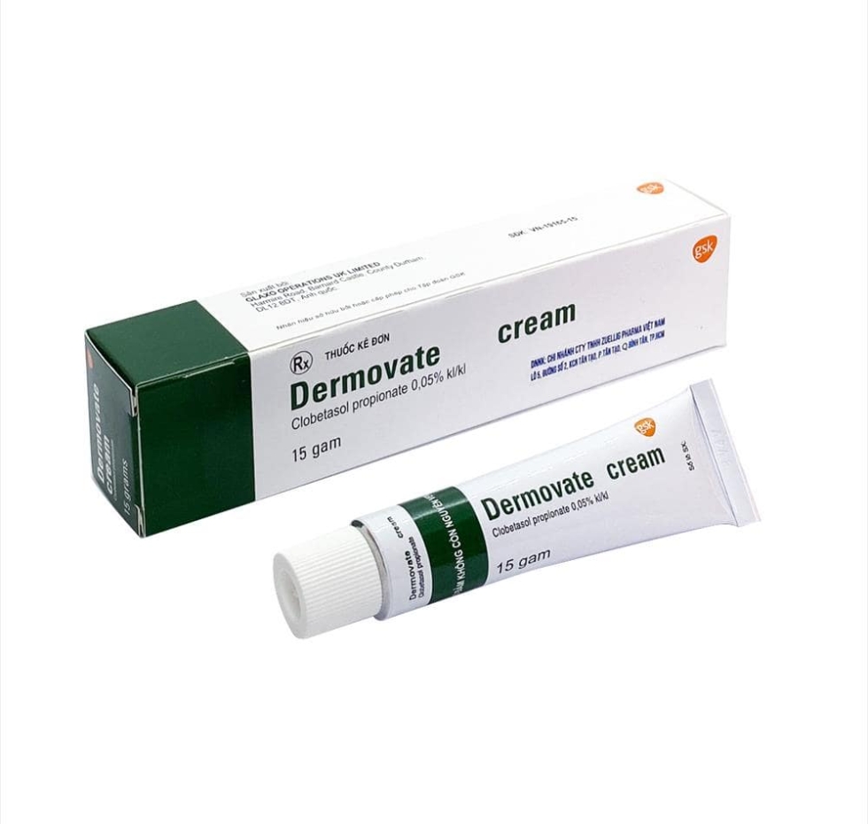 Thuốc bôi da Dermovate (tuýp 15g)
