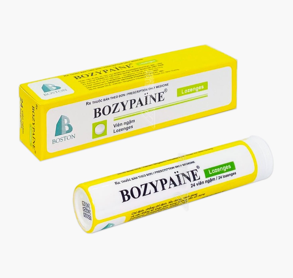Thuốc Bozypaine® Ống 24 viên ngậm | Cetylpyridinium