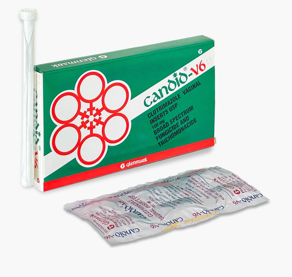 Thuốc Candid-V6® 100mg | Clotrimazol |【Hộp 6 viên】| Viên Đặt Phụ Khoa
