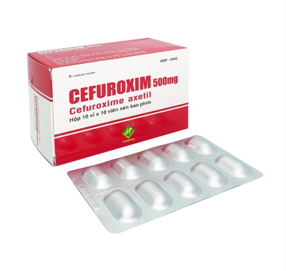 Thuốc Cefuroxime 500mg Vidipha