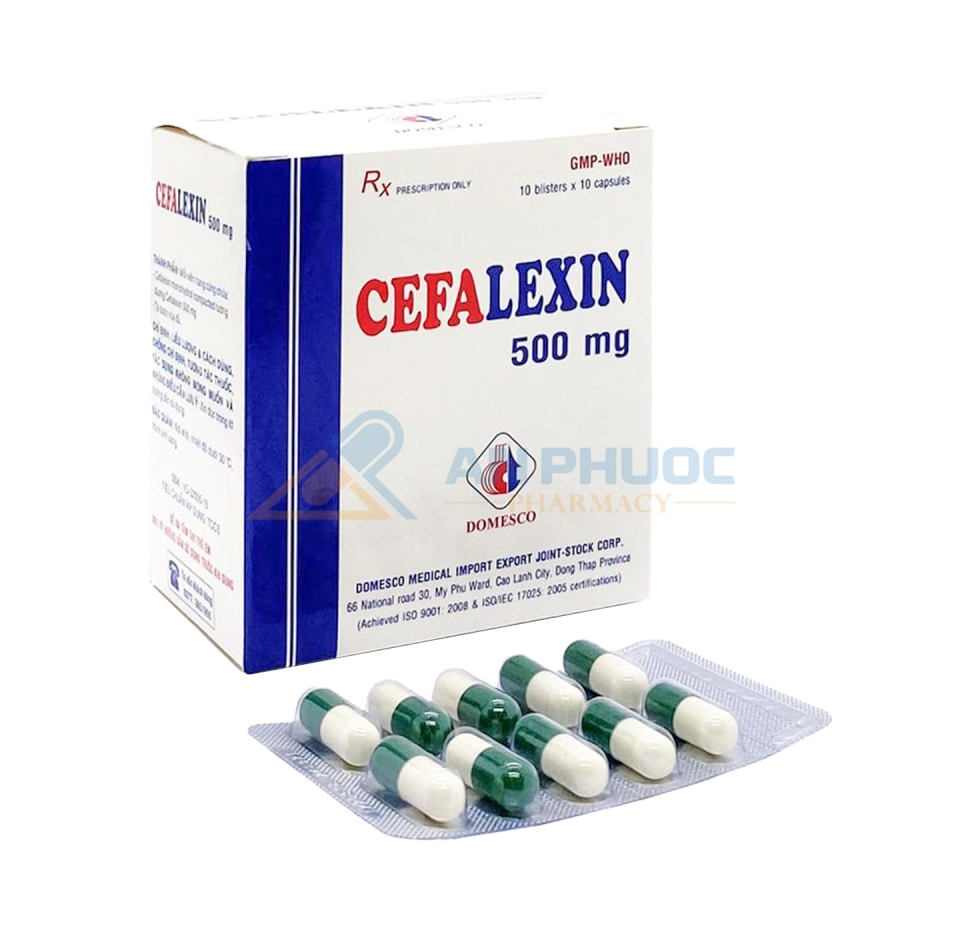 Thuốc Cephalexin™ 500mg | Domesco 