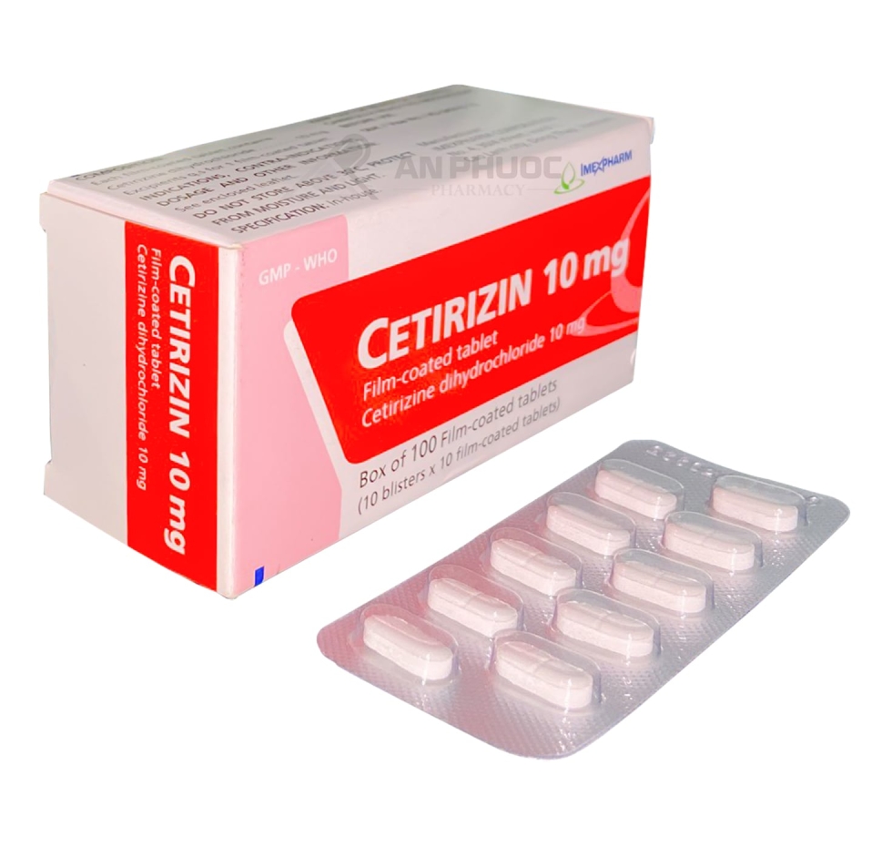 Thuốc Cetirizin™ 10mg | Imexpharm