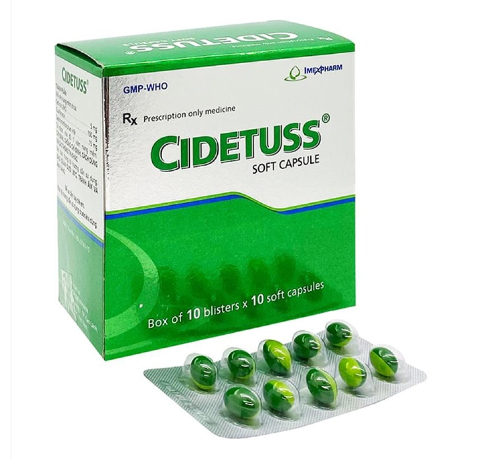 Thuốc Cidetuss 