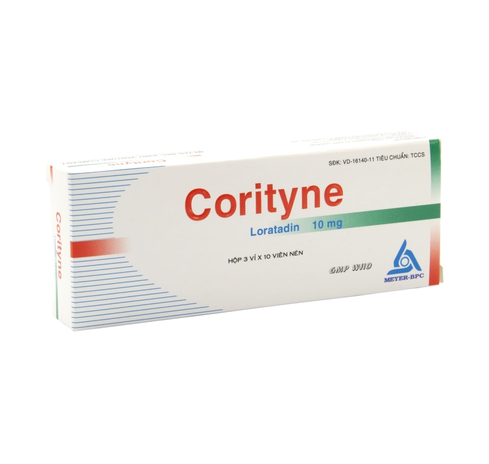 Thuốc Corityne 10mg