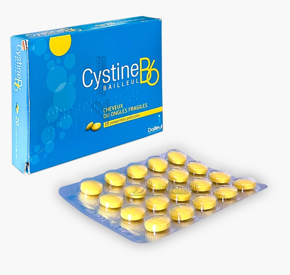 Thuốc Cystine B6®【Hộp/20 viên】|  Ngăn ngừa rụng tóc