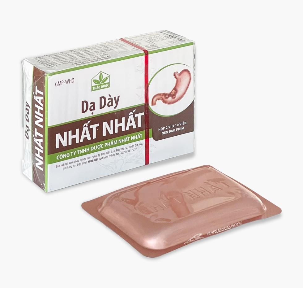 Thuốc Dạ Dày Nhất Nhất®【Hộp 20 viên】
