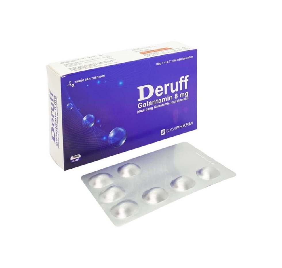 Thuốc Deruff 8mg (galantamin)