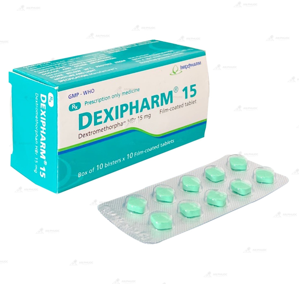 Thuốc Dexipharm™ 15mg | Dextromethorphan