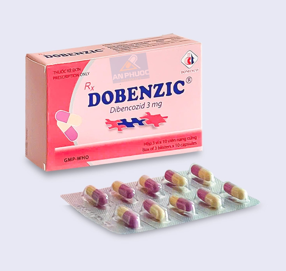 Thuốc Dobenzic® 3mg | Dibencozid |【Hộp 30 viên】
