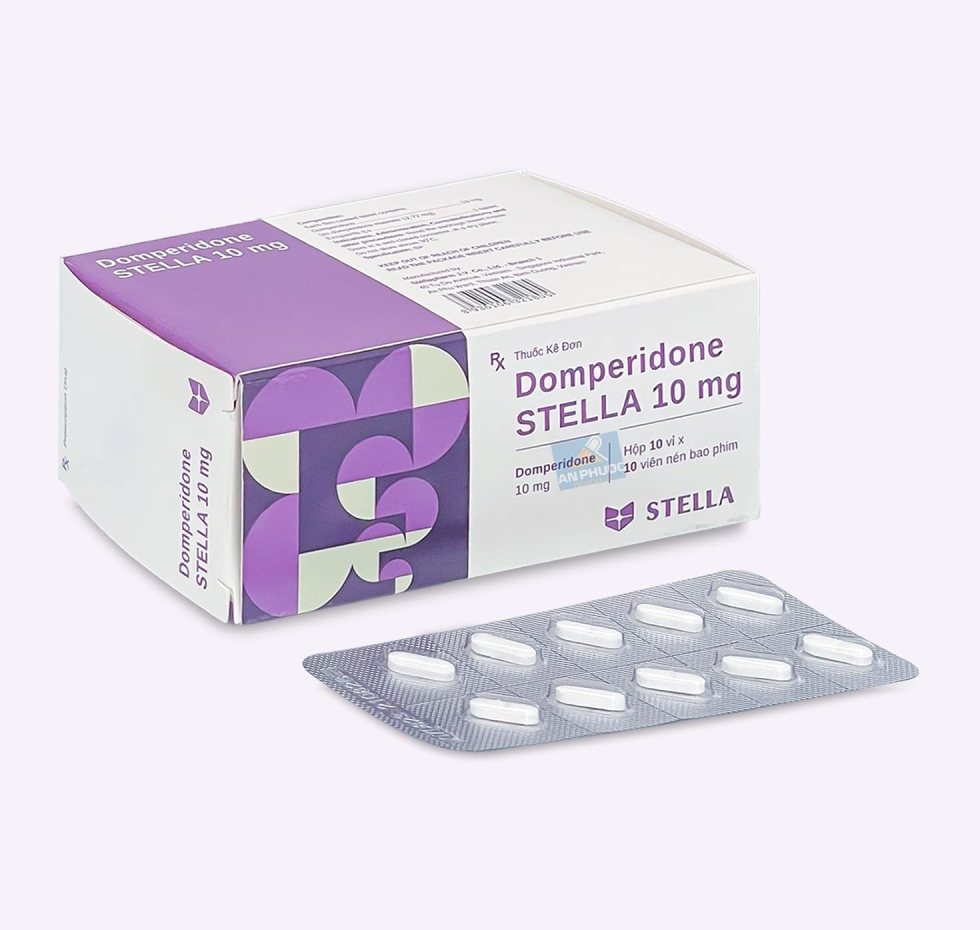 Thuốc Domperidone STELLA® 10mg |【Hộp 100 viên】