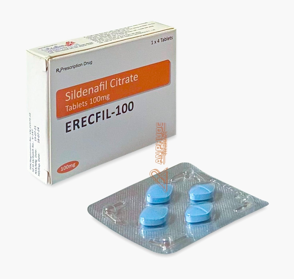 Thuốc Erecfil-100® | Sildenafil 