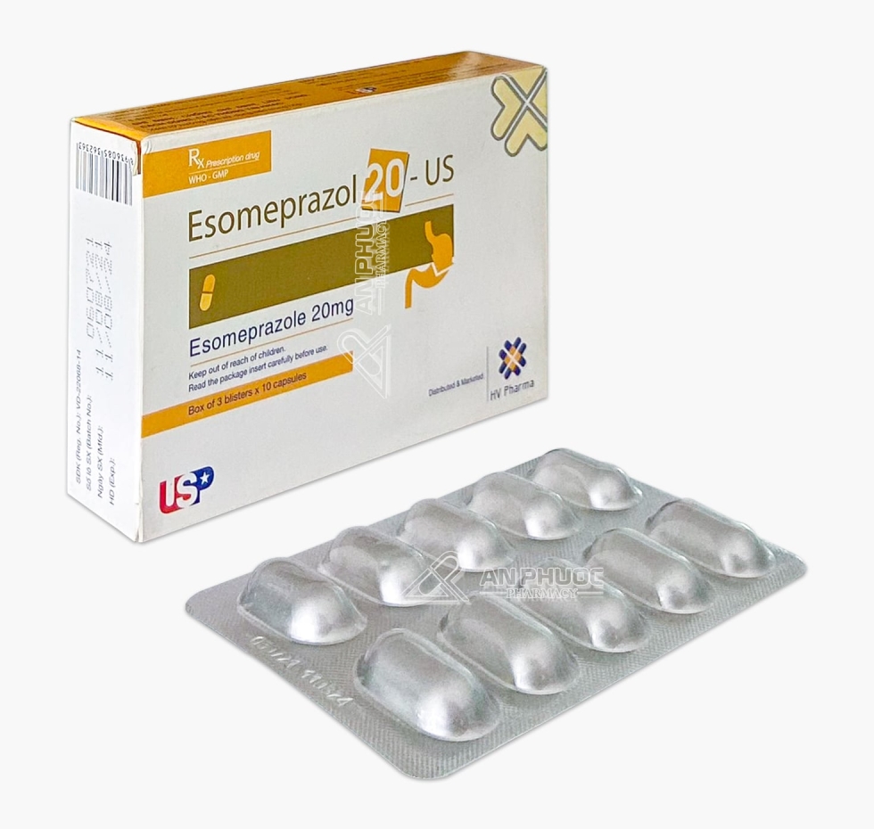 Thuốc Esomeprazol® 20-US | HV Pharma 