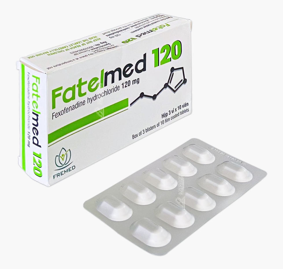 Thuốc Fatelmed® 120mg | Fexofenadine 