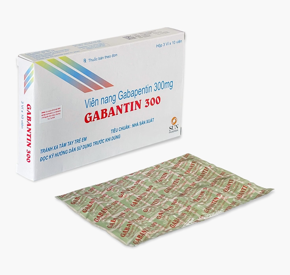 Thuốc Gabantin® 300mg | Gabapentin |【Hộp 30 viên】