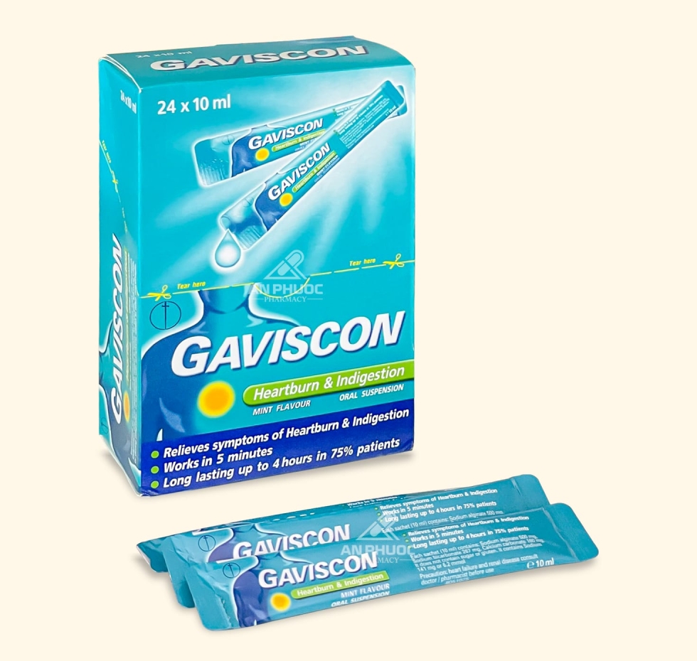 Thuốc Gaviscon® |【Hộp 24 gói】