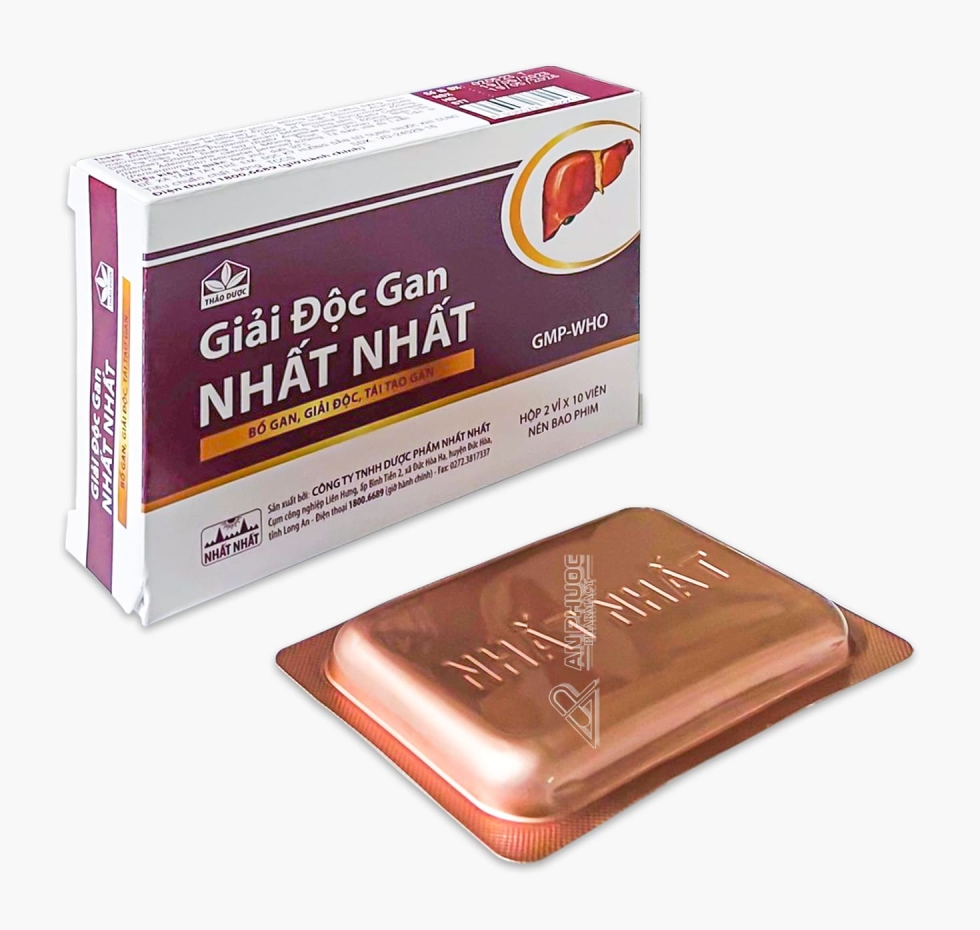 Thuốc Giải Độc Gan Nhất Nhất® | Bổ gan - Giải độc - tái tạo gan 