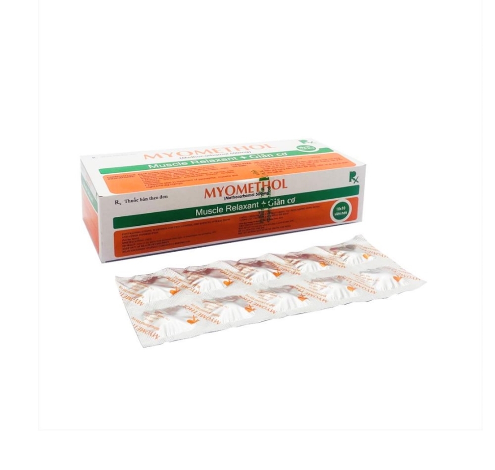 Thuốc giãn cơ Myomethol 500mg
