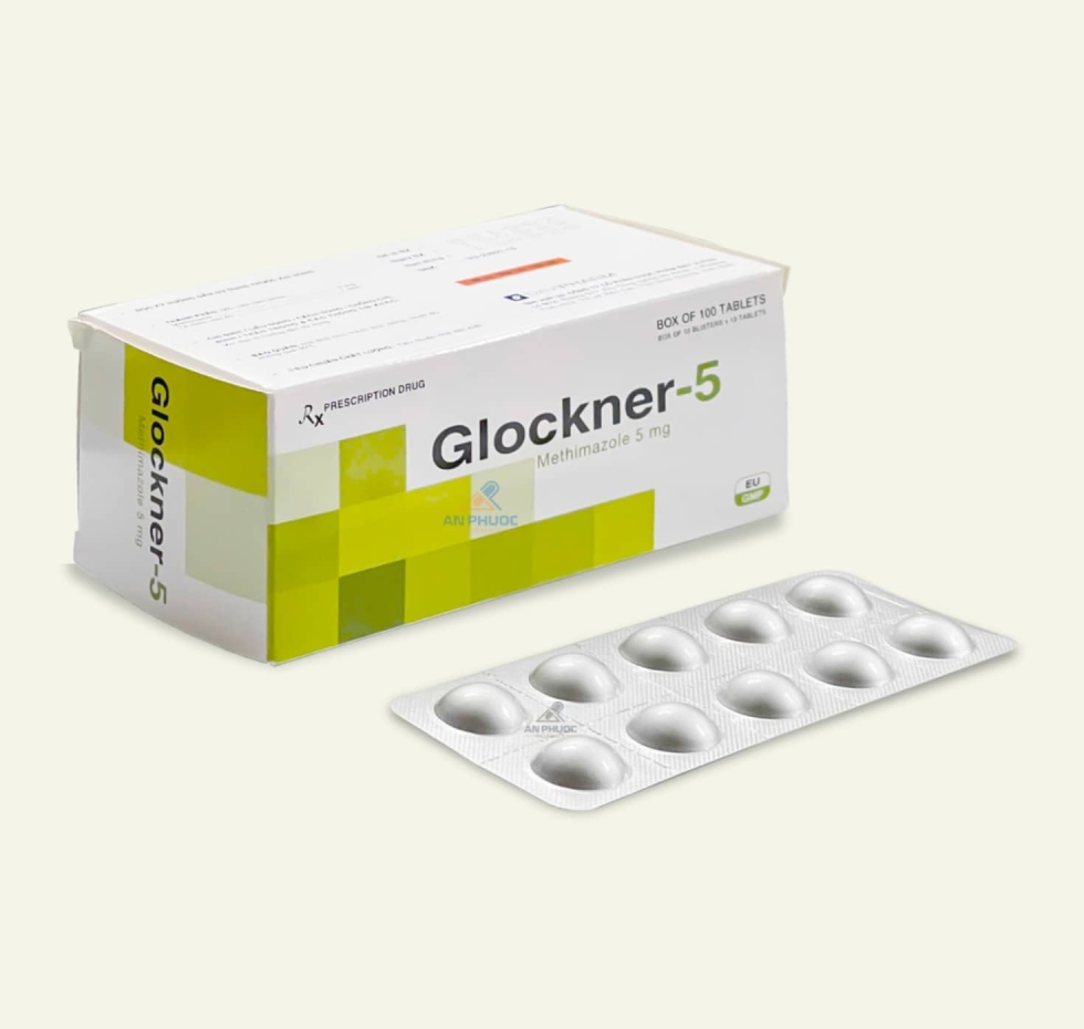 Thuốc Glockner-5® | Methimazole | 【Hộp 100 Viên】