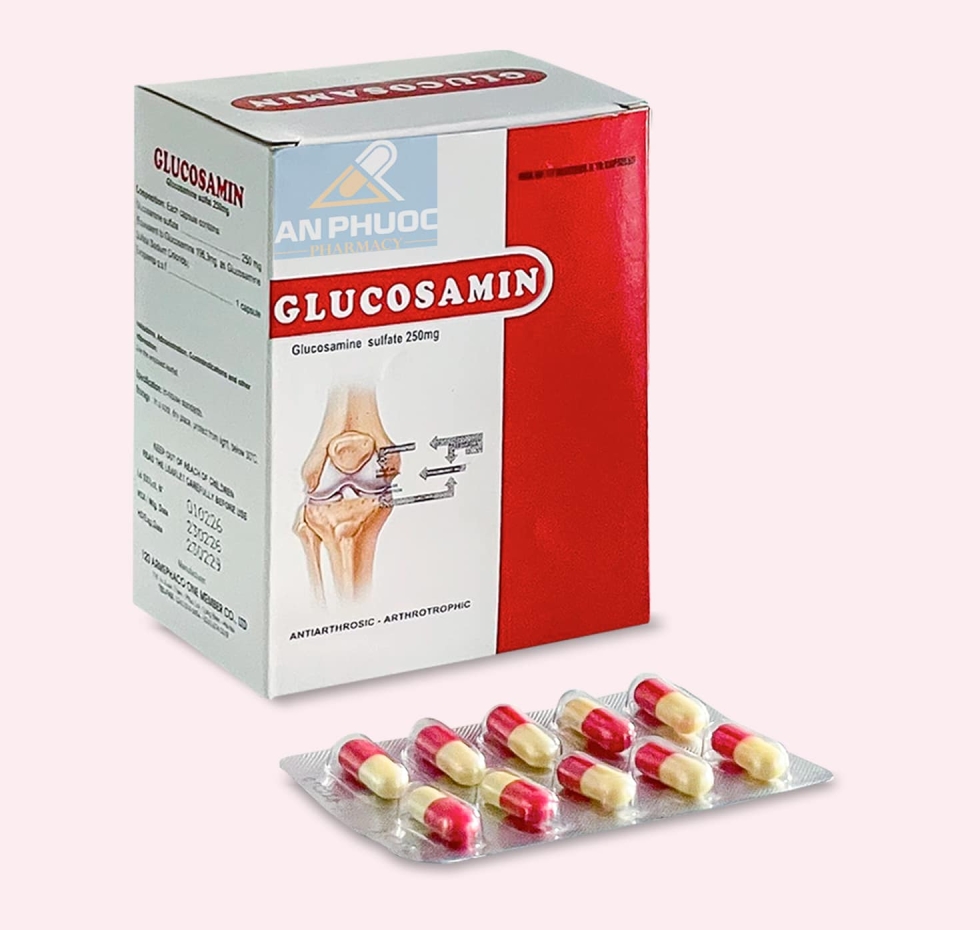 Thuốc Glucosamin® 250mg | Armepharco |【Hộp 100 viên】