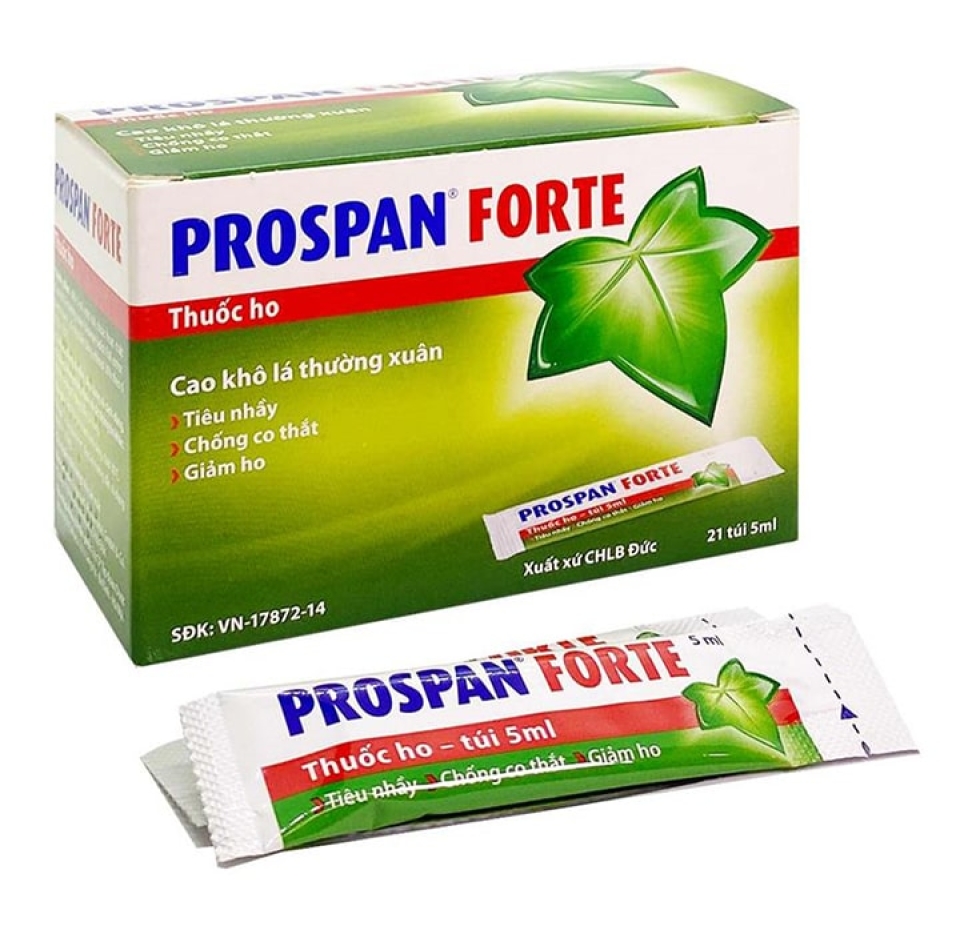 Thuốc Ho Prospan Fort Gói 5ml