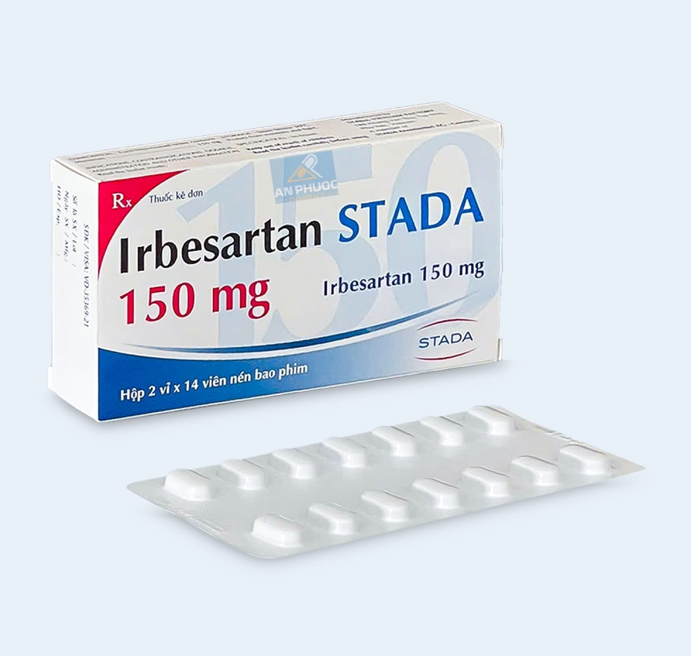 Thuốc Irbesartan STADA® 150mg |【Hộp 28 viên】