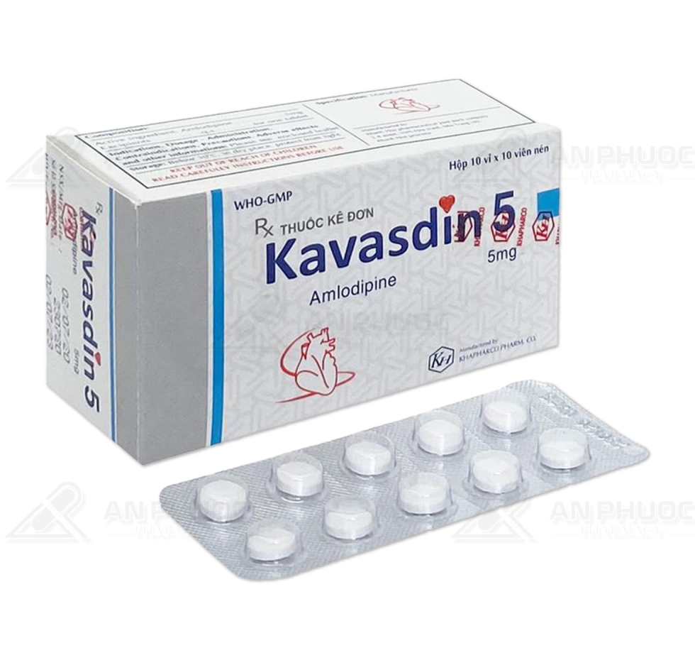 Thuốc Kavasdin® 5mg | Amlodipin 