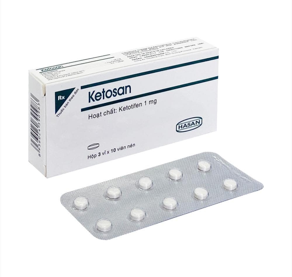 Thuốc Ketosan 1mg 
