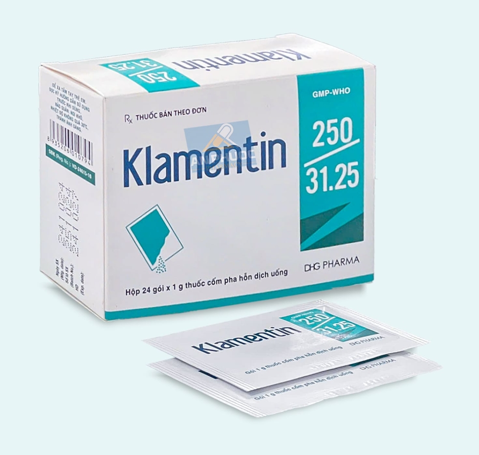 Thuốc Klamentin® 250mg |【Hộp 24 gói】