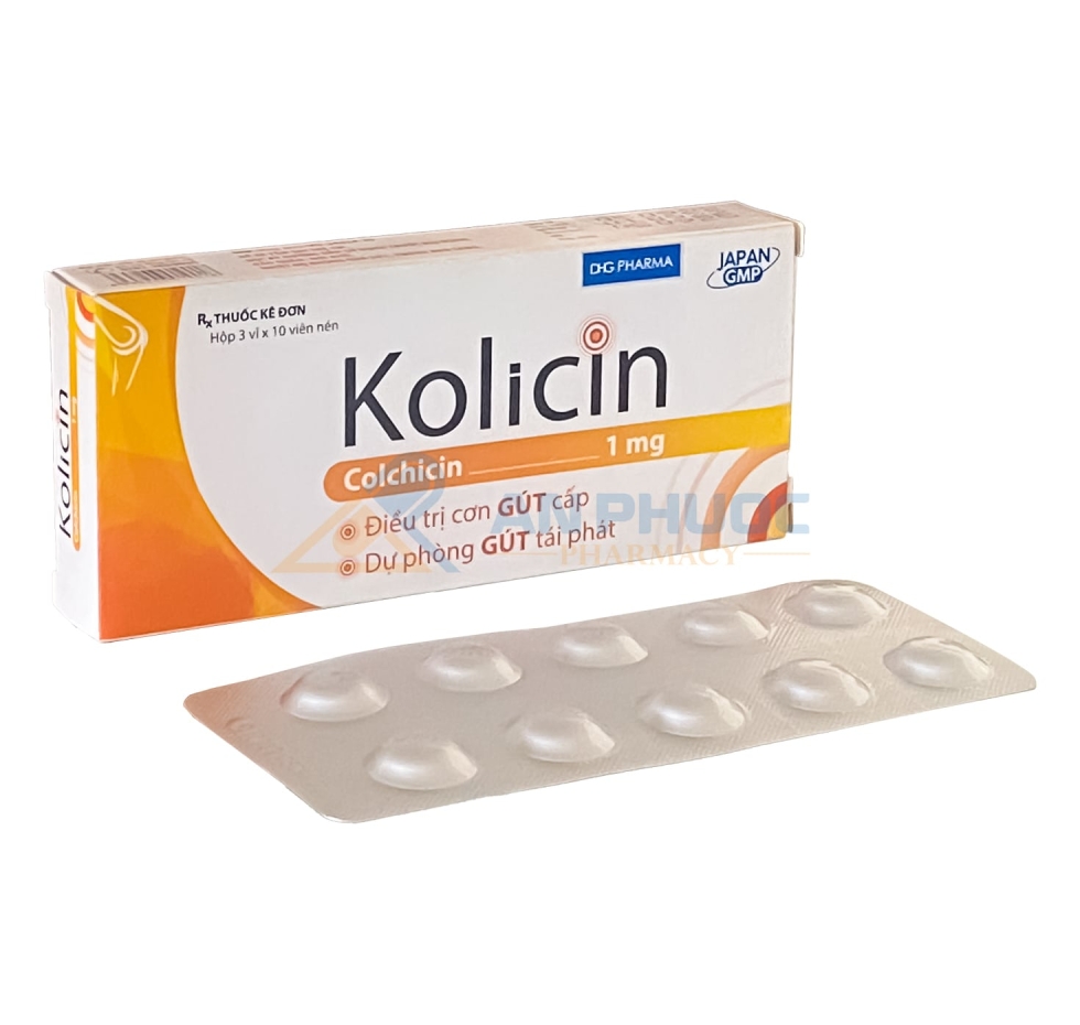 Thuốc Kolicin™ 1mg | Colchicin