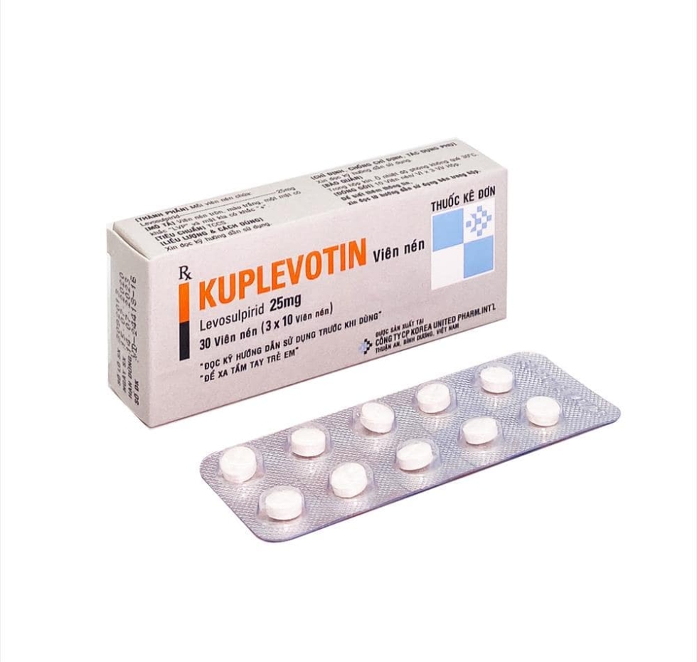 Thuốc kuplevotin 25mg điều trị rối loạn lo âu