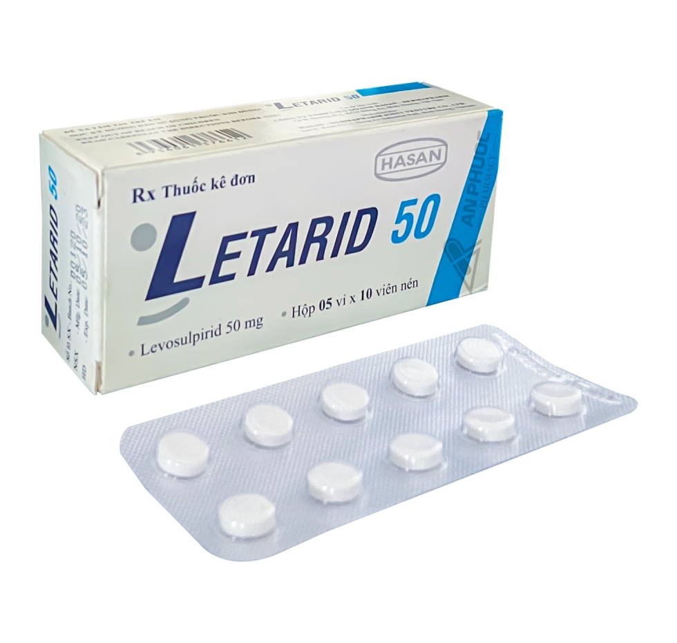 Thuốc Letarid™ 50mg | Levosulpiride