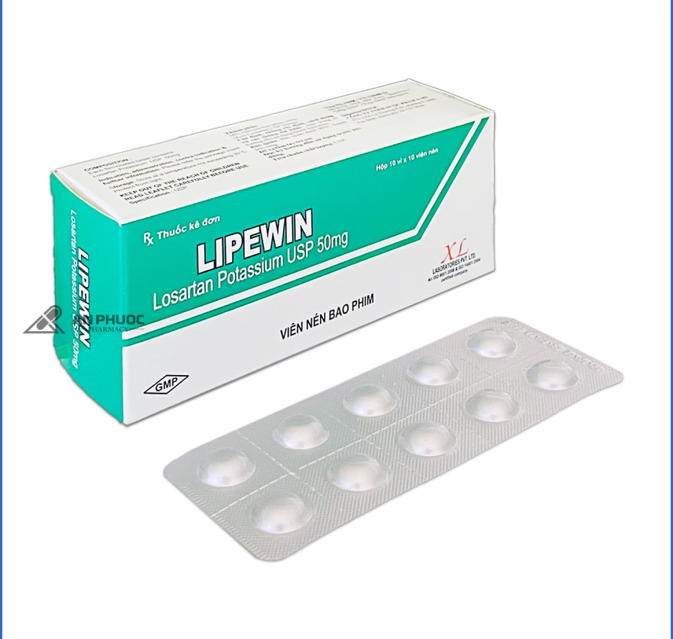 Thuốc Lipewin 50mg (losartan)