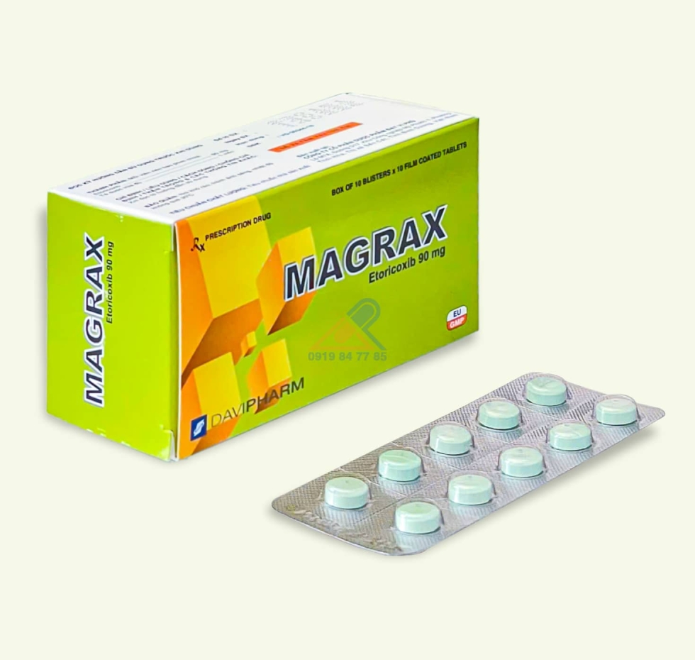 Thuốc Magrax 90mg (etoricoxib)