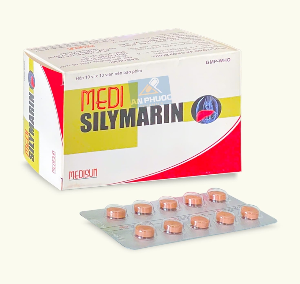 Thuốc Medi Silymarin® |【Hộp 100 viên】