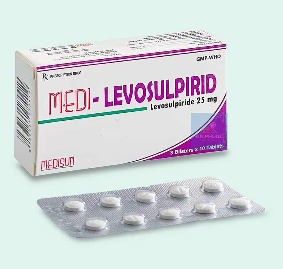Thuốc Medi-Sulpiride® 25mg |【Hộp 30 viên】