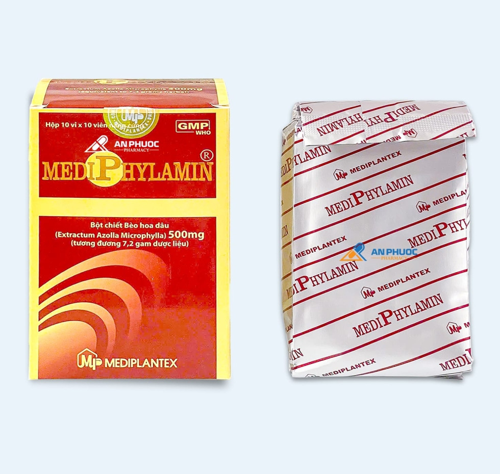 Thuốc MediPhylamin® | Chiết Xuất Bèo Hoa Dâu 