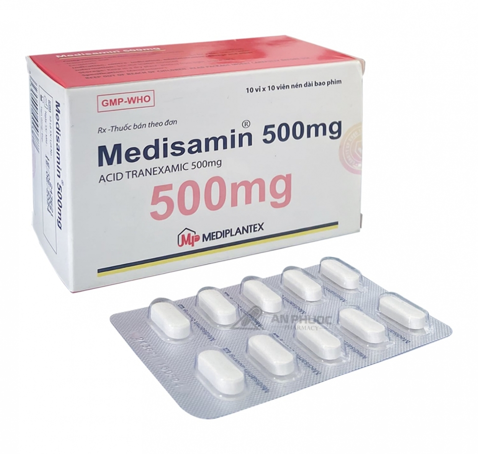 Thuốc Medisamin™ 500mg |  Acid Tranexamic