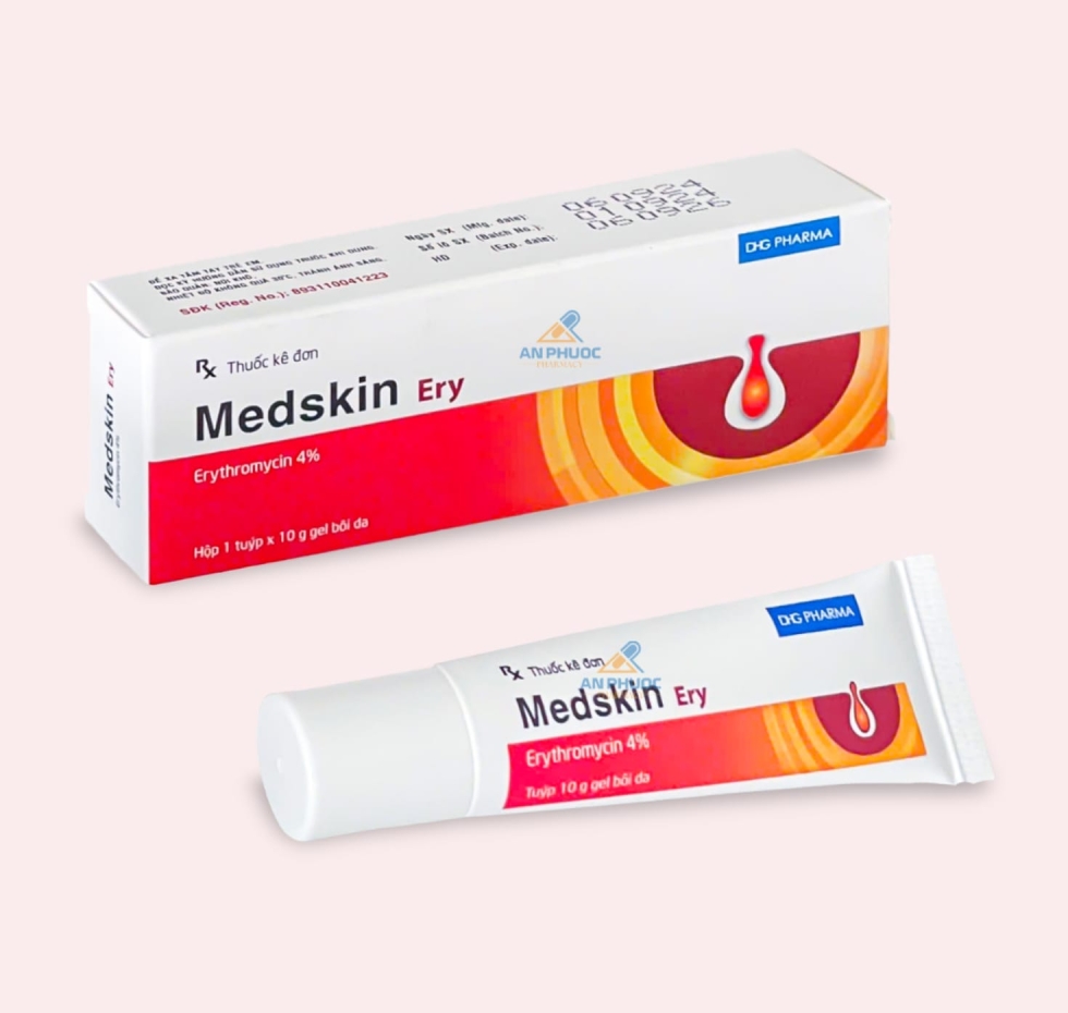 Thuốc Medskin Ery® 4%  |【Tuýp 10 gam】