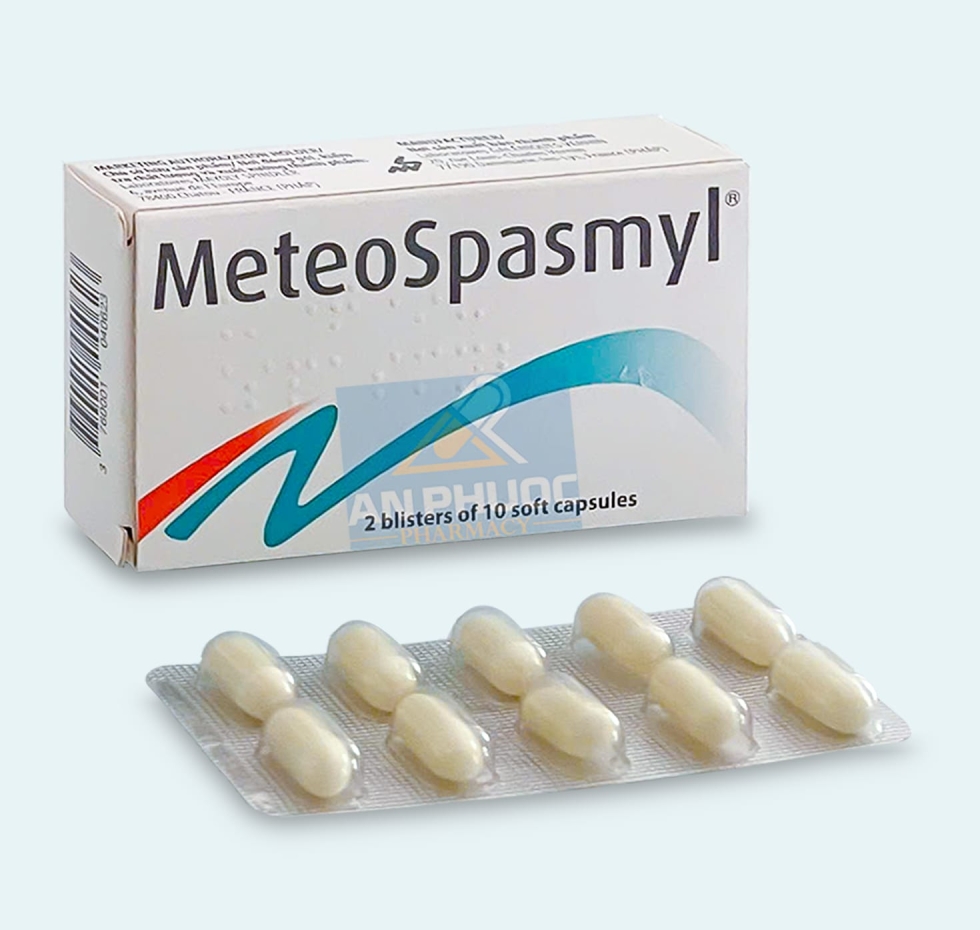 Thuốc Meteospasmyl® |【Hộp 20 viên】