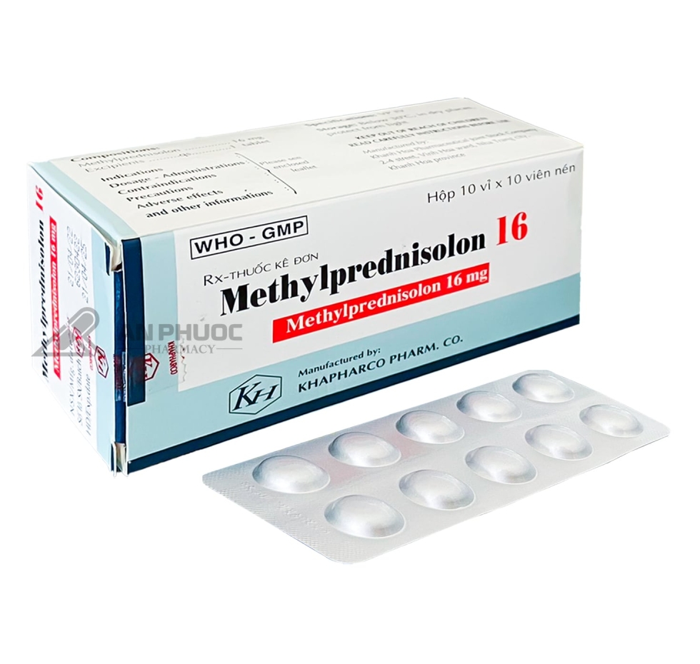Thuốc Methylprednisolon™ 16mg | Khapharco 