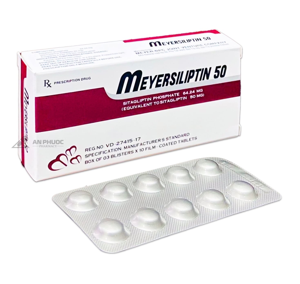 Thuốc Meyersiliptin™ 50mg | Sitagliptin 