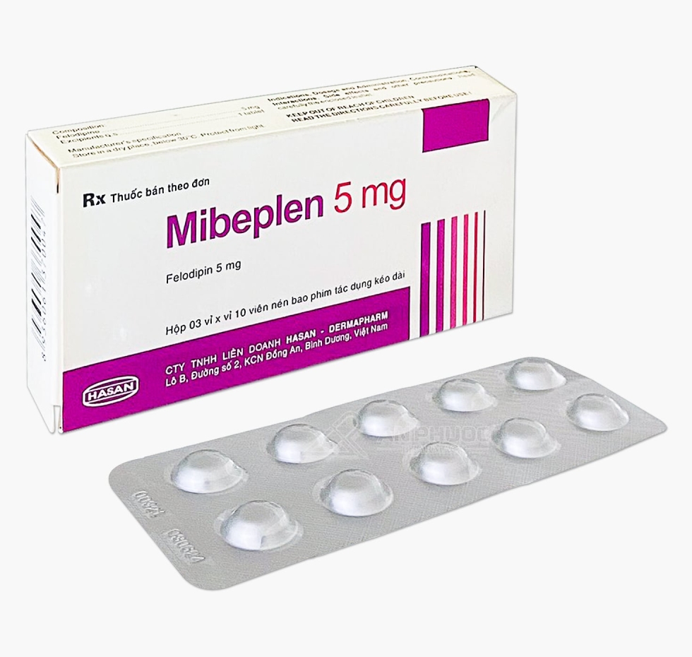 Thuốc Mibeplen® 5mg | Felodipin