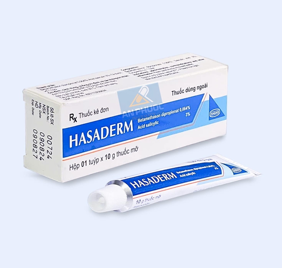 Thuốc Mỡ Hasaderm® |【Hộp 1 tuýp x 10 gam】