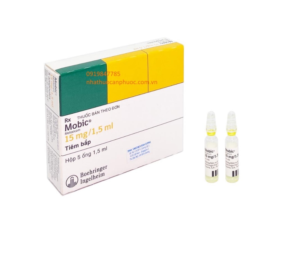 Thuốc Mobic 15mg inj (meloxicam)