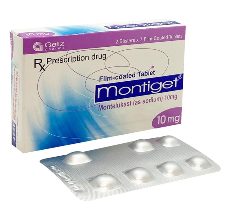 Thuốc Montiget 10mg (montelukast) 