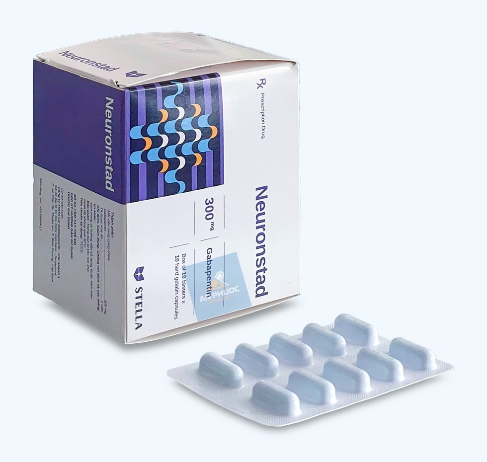 Thuốc Neuronstad® 300mg | Gabapentin |【Hộp 100 viên】