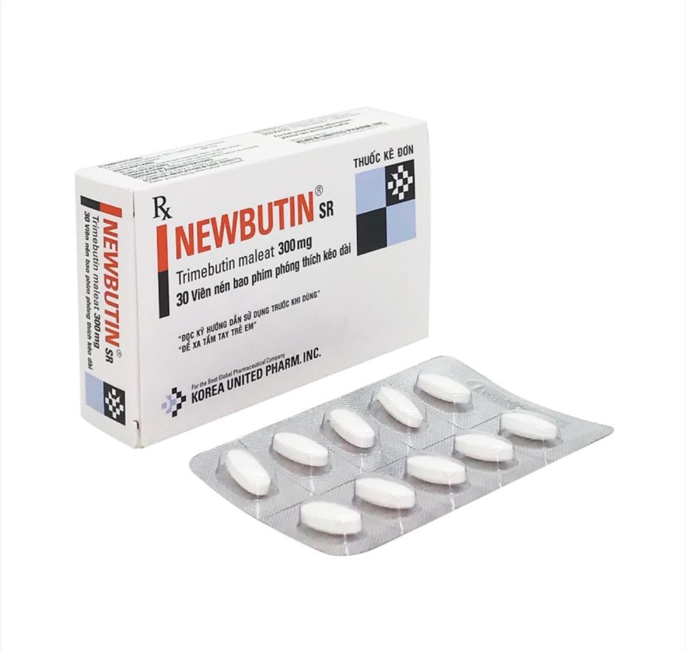 Thuốc Newbutin SR 300mg (trimebutine)