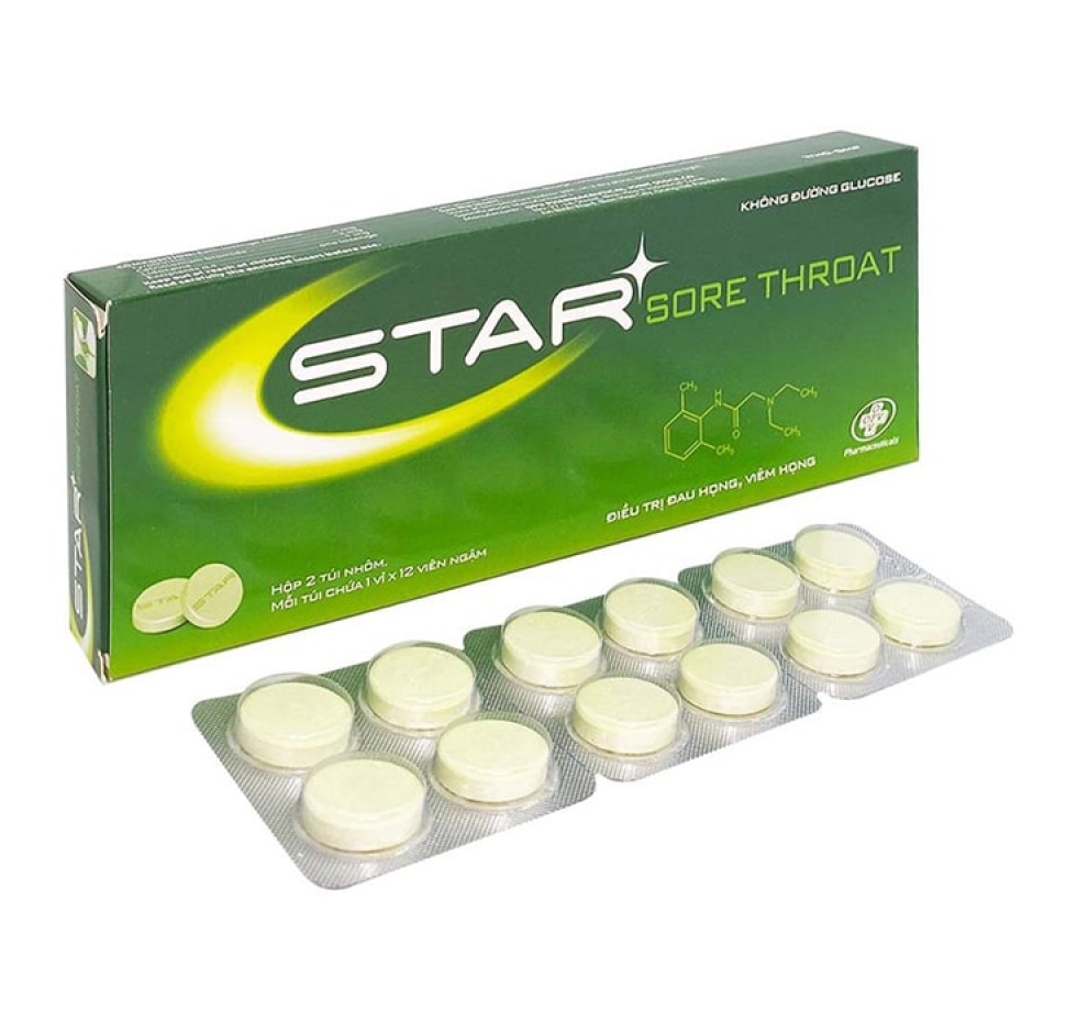 Thuốc ngậm đau họng Star Sorethroat™