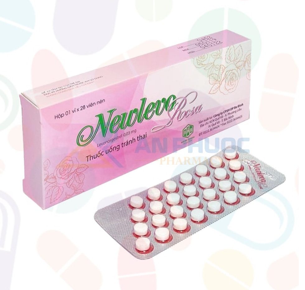 Thuốc Ngừa Thai NewLevo Rosa™